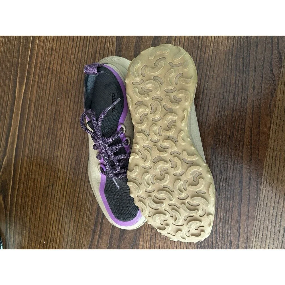 Allbirds Trail Runners Shoes Size Women's 6 Hazy Beige Lux Purple Hike Outdoors